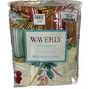 Waverly Bliss-Clover Scallop Valance 60x16 Rod Pocket – NWT